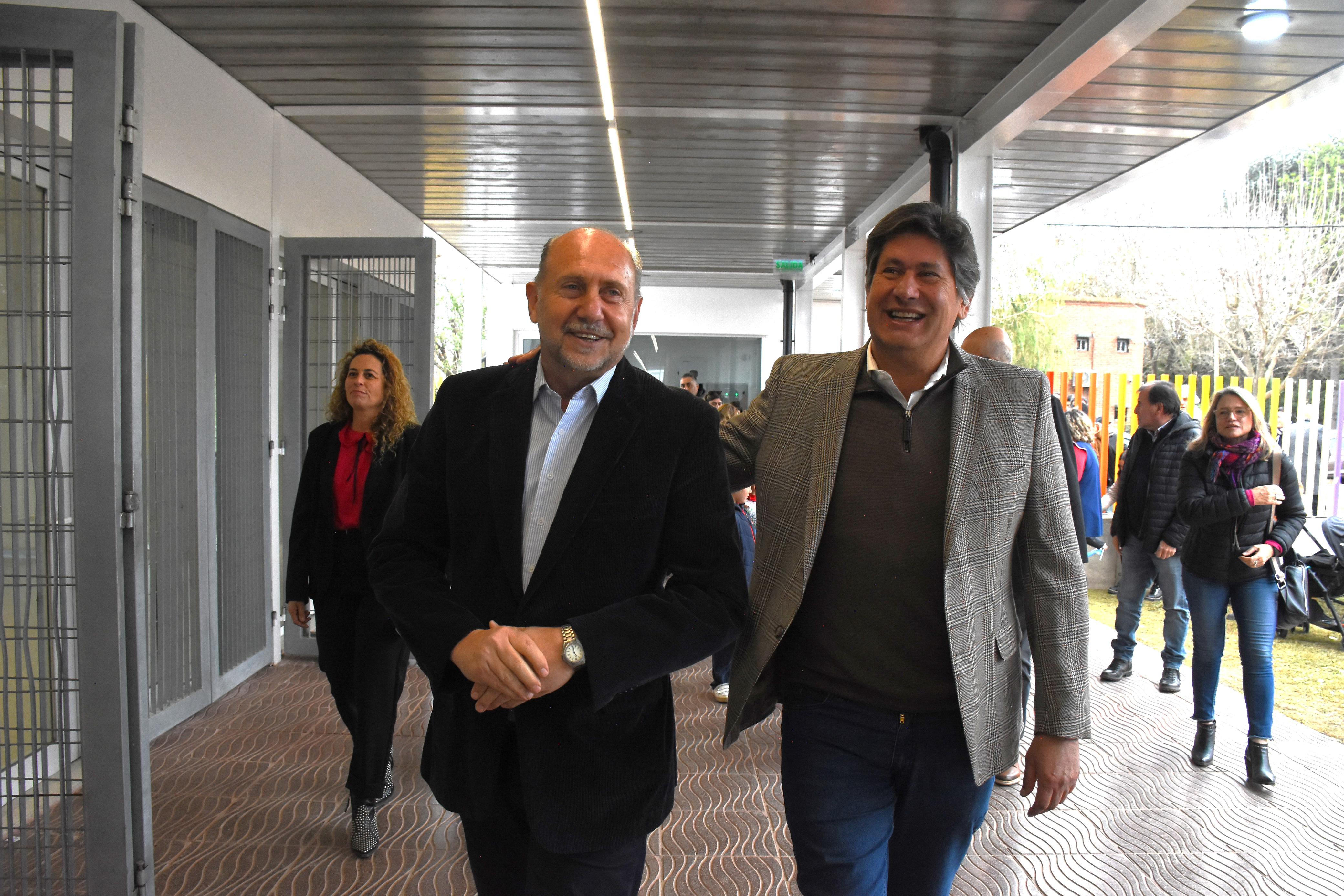 Santacroce anunció la creación de la nueva escuela secundaria en Funes